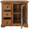 Kommode Jali 90x90x45 aus indischem Sheesham-Massivholz Bild 4