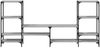 vidaXL TV-Schrank Grau Sonoma 206,5x28,5x95 cm Holzwerkstoff 842484 Bild 5