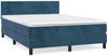 vidaXL Boxspringbett mit Matratze Dunkelblau 140x190 cm Samt 3141363 Bild 2