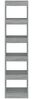 vidaXL Bücherregal/Raumteiler Grau Sonoma 40x30x166 cm 813594 Bild 3