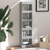 vidaXL Bücherregal/Raumteiler Grau Sonoma 40x30x166 cm 813594 Bild 4