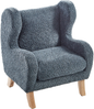 Kindersessel FARUM Bouclé Dunkelblau Bild 5