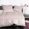 Janine Biber Bettwäsche Davos 155x220 Kreise Punkte rosa grau 65155-05 Bild 5