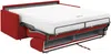 Schlafsofa 4-Sitzer CALIFE - Stoff - Rot - Liegefläche: 160 cm - Matratzenhöhe: 22 cm Bild 5