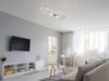 LED Deckenleuchte ALBANY Silber mit Fernbedienung dimmbar, Breite 100cm Bild 3