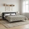 vidaXL Winterbettdecke Gepolstert Hellgrau 220 x 260 cm 42026323 Bild 4