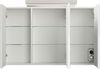 Badmöbel Set Firenze 100 2tlg. Spiegelschrank Softclose weiß hochglanz : Weiss hochglanz Bild 5