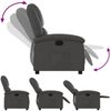 Relaxsessel, Sessel wohnzimmer Grau Echtleder Bild 4