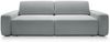 Selsey 'Baleo' 3-Sitzer Sofa mit Schlaffunktion, Chenille-Bezug, Hellgrau, 82 x 257 x 105 cm Bild 5