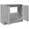 vidaXL Waschbeckenunterschrank Grau Sonoma 63x29x55 cm Holzwerkstoff 848099 Bild 5