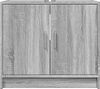 vidaXL Waschbeckenunterschrank Grau Sonoma 63x29x55 cm Holzwerkstoff 848099 Bild 4