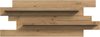 Home affaire Wandboard REHAT, Breite 180 cm, inkl. 2 Ablageböden, 1-tlg, Wandregal, Wandpaneel, Regal, Paneel, Ablageboard Bild 3