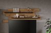 Home affaire Wandboard REHAT, Breite 180 cm, inkl. 2 Ablageböden, 1-tlg, Wandregal, Wandpaneel, Regal, Paneel, Ablageboard Bild 2