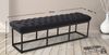 Sitzbank Amun Stoff Schwarz 150 cm [307235] Bild 2