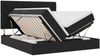 vidaXL Bett mit LED-Lichtleisten Schwarz 180 x 200 cm Samt 3372895 Bild 2