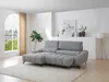 Vente-unique - ELOSIA Sofa Stoff Grau - B 175 cm x H 105 cm83 cm x L 270 cm Bild 2