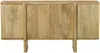Vente-unique - MELYRAN Sideboard Holz, Platte Beige - B 40 cm x H 80 cm x L 160 cm Bild 2