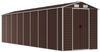 vidaXL Gerätehaus Braun 191x725x198 cm Verzinkter Stahl 3188271 Bild 2