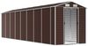 vidaXL Gerätehaus Braun 191x725x198 cm Verzinkter Stahl 3188271 Bild 3