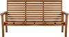 CLP Teakbank Nicosia mit Liegefunktion Teakholz wetterfest robust pflegeleicht,teak 200 cm Bild 4