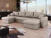 Ecksofa Kristofer U Cord (Farbe: Poso 03) Bild 2