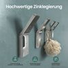 Mai & Mai Wandgarderobe Kleiderhaken Garderobenhaken 4 Stück BxTxH: 24x9x75cm Stalo-13, aus hochwertiger Zinklegierung, Minimalistische Design Bild 3