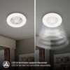 Briloner Leuchten LED Deckenleuchte Deckenventilator mit Licht dimmbar Nachtlicht CCT Sommer/Winter, RGBIC, LED fest integriert, CCT - Farbsteuerung, 48,5x14,5 cm, 49 Watt, Schlafzimmer, Wohnzimmer Bild 3