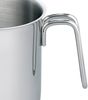 Elo Basic Milchtopf Citrin, Edelstahl (1-tlg), Bügelgriff mit Fingerschutzplatte Bild 3
