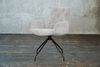 KAWOLA Stuhl NEW CHARME Drehstuhl Esszimmersessel Cord hellgrau 87 x 66 x 59 cm Bild 2