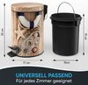 Sanilo Kosmetikeimer mit Motiv, viele schöne Bad Mülleimer zur Auswahl, 3 Liter, Abfalleimer mit Absenkautomatik & Innenbehälter Bild 3
