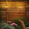 LED Außenleuchte, Lichtspiel, Akku, kupferfarben, H 90cm Bild 4