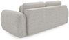 Sofa 3-Sitzer mit Schlaffunktion GASTON in Stoff Puente Beige Bild 3