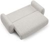 Sofa 3-Sitzer mit Schlaffunktion GASTON in Stoff Puente Beige Bild 5