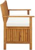 vidaXL Garten Aufbewahrungsbank Akazienholz Massiv 120 x 63 x 84 cm 44126 Bild 4