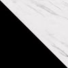 Couchtisch Elskin (Farbe: Schwarz / Bianco Marmor) Bild 4