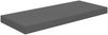 vidaXL Schweberegale 2 Stk. Hochglanz-Grau 60x23,5x3,8 cm MDF 323791 Bild 4