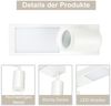 Nettlife Deckenstrahler 1/2/3/4 Flammig GU10, LED wechselbar, Warmweiß, Schwenkbar Flurlampe Metall für Schlafzimmer Küche Büro Bild 3