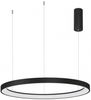 Nova Luce 9853686 PERTINO LED Pendelleuchte 78cm 3000K Schwarz dimmbar Bild 3