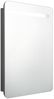 vidaXL LED-Bad-Spiegelschrank Grau 60x11x80 cm 326505 Bild 2