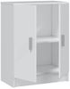 Unterschrank >Multipurpose< in Weiß - 59x80x37 (BxHxT) Bild 3
