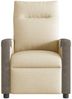 vidaXL Massagesessel Creme Stoff 4104847 Bild 3