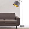 Stehleuchte Toledo 173cm 1xE27 Metall Grau lux. pro Bild 3