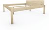 Pfostenbett Massivholzbett (Fichte) "Daybett" 200 x 210 cm 58 cm Holzbett 300kg Bild 2