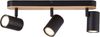 Brilliant AG Leuchten 99831-76 Niels Spotbalken 3-flammig GU10 schwarz braun Bild 3