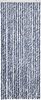 vidaXL Insektenschutz-Vorhang Blau, Weiß und Silbern 56x185cm Chenille 284273 Bild 3