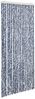 vidaXL Insektenschutz-Vorhang Blau, Weiß und Silbern 56x185cm Chenille 284273 Bild 2
