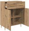vidaXL Sideboard Artisan-Eiche 69,5 x 34 x 90 cm Holzwerkstoff 882264 Bild 5
