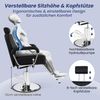 KOMFOTTEU Stuhl, Friseurstuhl Barberstuhl höhenverstellbar mit 360° Drehung Bild 2