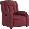 vidaXL Relaxsessel Elektrisch Weinrot Stoff 3205295 Bild 3