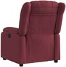 vidaXL Relaxsessel Elektrisch Weinrot Stoff 3205295 Bild 4